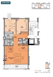 FRANK ZICHER – Predávame priestranný 3 izb. byt s výhľadom so spoločným bazénom a saunou na Kolibe