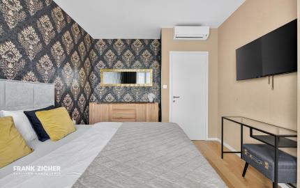 REZERVOVANÉ - Predávame nadštandardný 2. izbový byt v projekte Klingerka na 24. poschodí so západnou orientáciou a výhľadmi na hrad