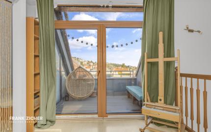 FRANK ZICHER - Prenajímame 2-izb. mezonet na Zochovej ulici s terasou s krásnym výhľadom na mesto