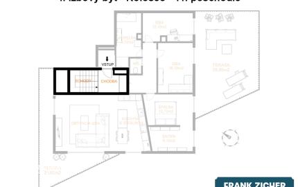 FRANK ZICHER – Predávame veľkometrážny 4.i byt s 2 terasami a výhľadmi na mesto aj Karpaty
