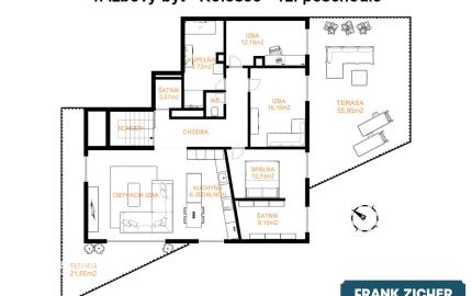 FRANK ZICHER – Predávame veľkometrážny 4.i byt s 2 terasami a výhľadmi na mesto aj Karpaty