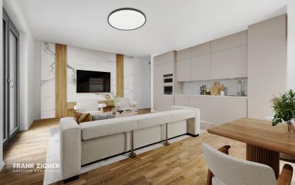 REZERVOVANÉ - Predávame 3 izbový apartmán s 2 balkónmi v skolaudovanom projekte METROPOLIS v Downtowne, BA.I.