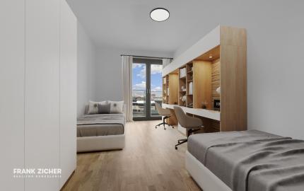 REZERVOVANÉ - Predávame 3 izbový apartmán s 2 balkónmi v skolaudovanom projekte METROPOLIS v Downtowne, BA.I.