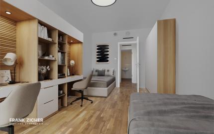 REZERVOVANÉ - Predávame 3 izbový apartmán s 2 balkónmi v skolaudovanom projekte METROPOLIS v Downtowne, BA.I.