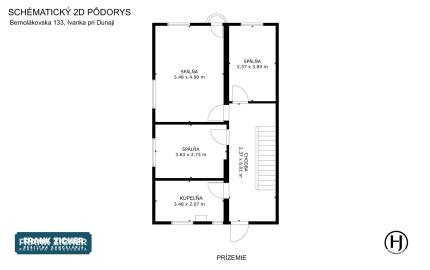 FRANK ZICHER – Predávame rodinný dom v Ivanke pri Dunaji so samostatnou obytnou jednotkou a garážou