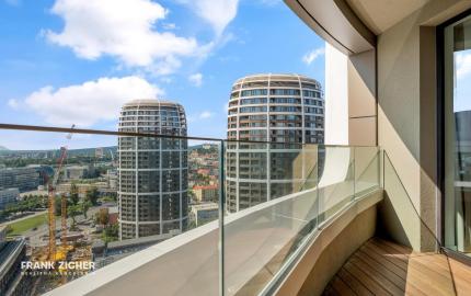 PRENAJATÉ - Prenajímame ešte neobývaný 4i byt na 22 poschodí s pekným výhľadom, SKY PARK RESIDENCE 4