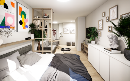 Predávame garsónku na 6. poschodí v projekte Grösslingová 62