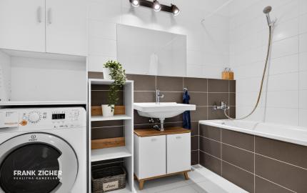 Prenajímame veľký 2 izbový byt so záhradkou (23 m2) a parkovacím státím v Dúbravke