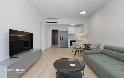 Prenajímame moderný 2i byt – EUROVEA TOWERS, výhľad na Dunaj