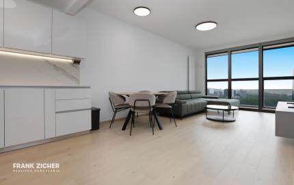 Prenajímame moderný 2i byt – EUROVEA TOWERS, výhľad na Dunaj