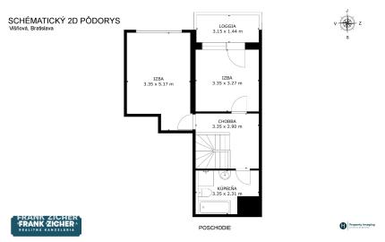 Predávame slnečný 3-izbový mezonet s výhľadom na Kramároch