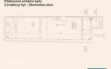Predávame 2,5-izbový byt po kompletnej rekonštrukcii v Starom meste orientovaný do vnútrobloku s možnosťou parkovania
