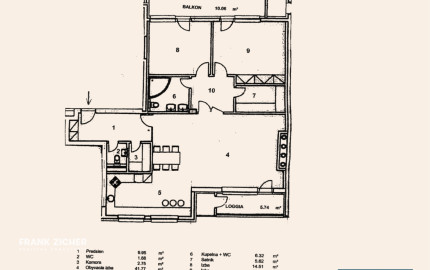 Prenajímame 3-izbový byt v srdci Starého Mesta - Dunajská ulica