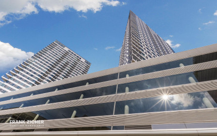 Prenajímame priestranný 2 izbový byt s výhľadom na Bratislavský hrad, PANORAMA CITY