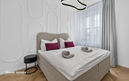 Predávame štýlový 2-izbový apartmán v projekte UNO na Poštovej ulici v centre Bratislavy