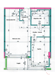 FRANK ZICHER - Prenajímame 2i byt s lodžiou a výhľadom na Staré Mesto v projekte PANORAMA CITY