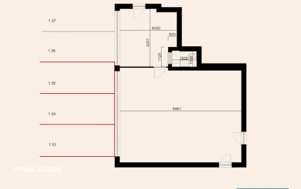 Prenajímame nebytový priestor 93 m² s 3 parkovacími miestami pri nemocnici na Antolskej