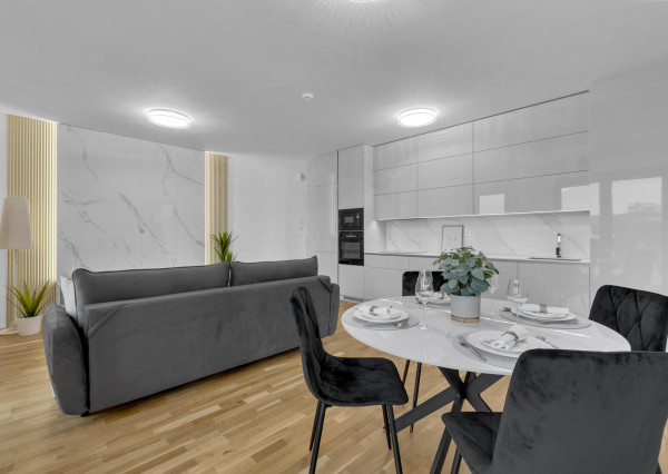 Predávame zariadený 3 izbový apartmán s 2 balkónmi v projekte METROPOLIS