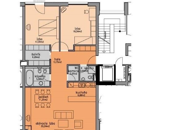 FRANK ZICHER – Predávame priestranný 3 izb. byt s výhľadom so spoločným bazénom a saunou na Kolibe