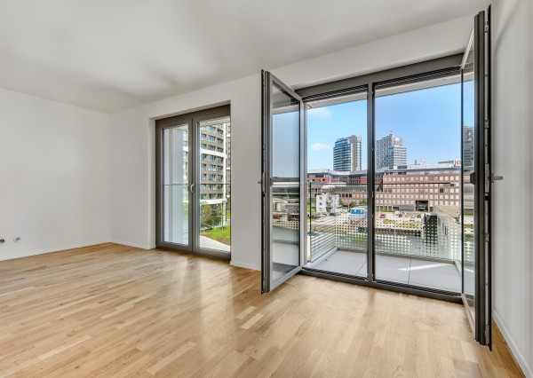 FRANK ZICHER - Predávame 3 izbový apartmán s 2 balkónmi v skolaudovanom projekte METROPOLIS v Downtowne, BA.I.