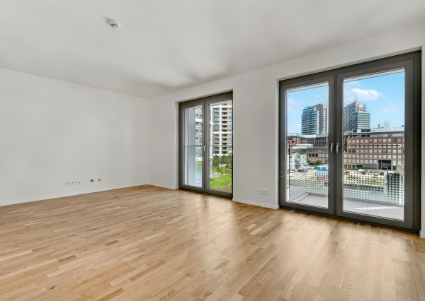 FRANK ZICHER - Predávame 3 izbový apartmán s 2 balkónmi v skolaudovanom projekte METROPOLIS v Downtowne, BA.I.