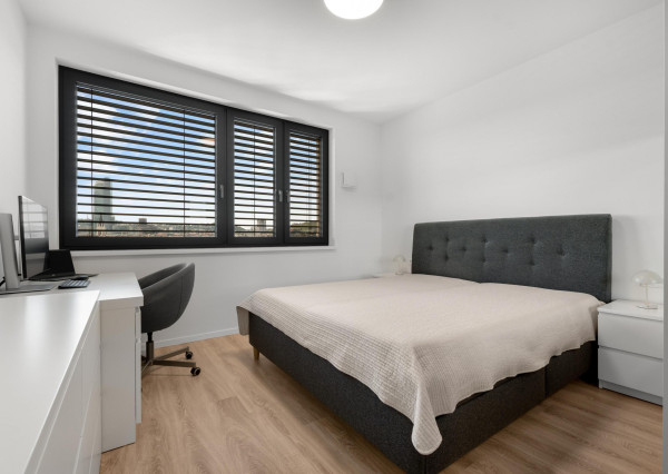 REZERVOVANÉ – Predávame 3 izb. exkluzívny byt v novostavbe so 180-stupňovým výhľadom na Bratislavu