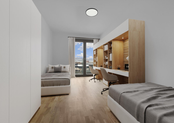 REZERVOVANÉ - Predávame 3 izbový apartmán s 2 balkónmi v skolaudovanom projekte METROPOLIS v Downtowne, BA.I.