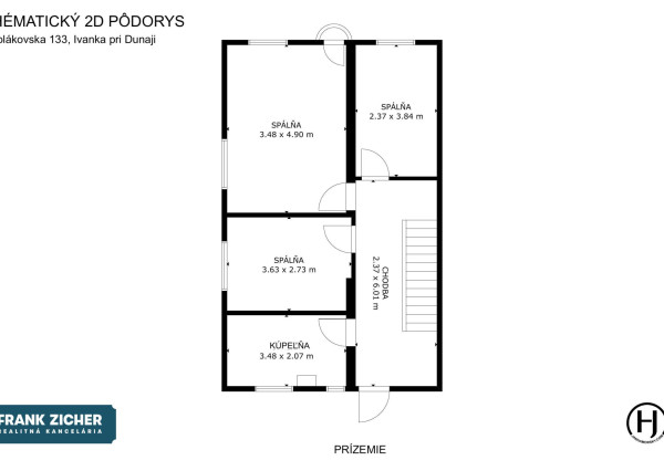 FRANK ZICHER – Predávame rodinný dom v Ivanke pri Dunaji so samostatnou obytnou jednotkou a garážou
