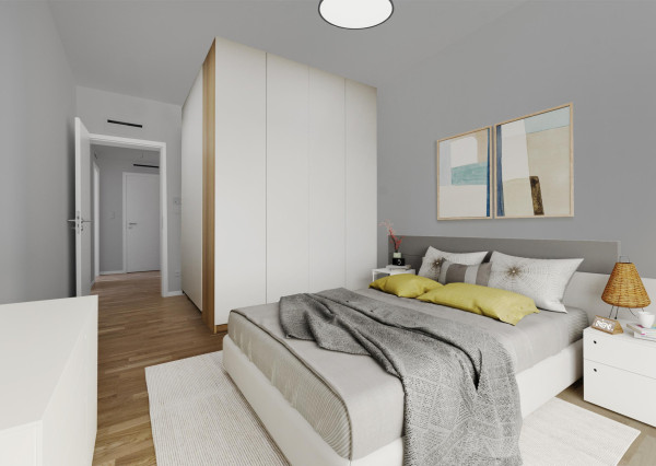 REZERVOVANÉ - Predávame 3 izbový apartmán s 2 balkónmi v skolaudovanom projekte METROPOLIS v Downtowne, BA.I.