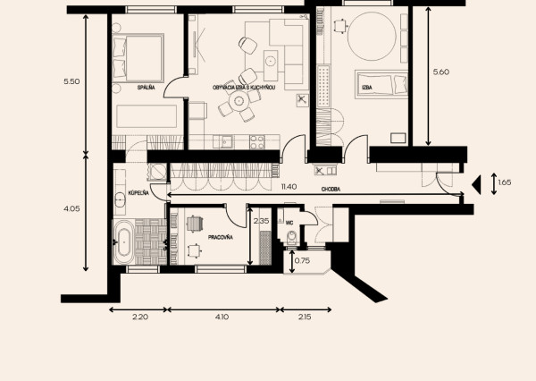 FRANK ZICHER – Predávame priestranný 4-izbový byt v obľúbenej lokalite so zeleným vnútroblokom