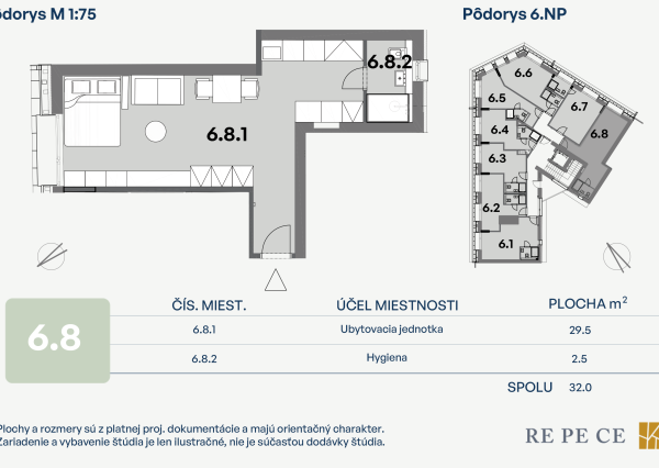 Predávame garsónku na 6. poschodí v projekte Grösslingová 62