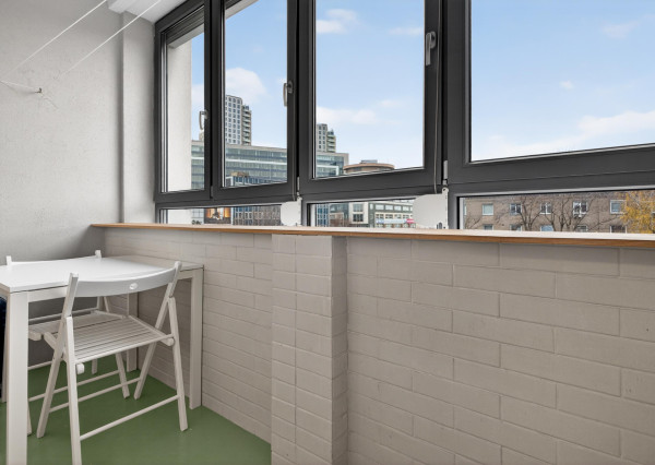 Prenajímame dizajnový 1-izbový byt s balkónom na Martinčekovej ulici