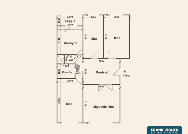 Predávame priestranný  4-izbový byt (85 m²) v blízkosti jazera Draždiak, Ľubovnianska ulica