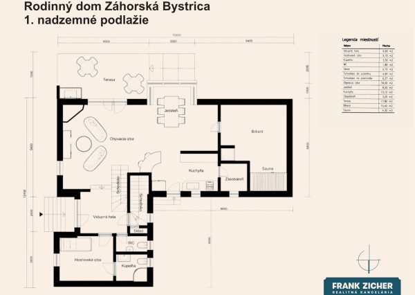 Predávame priestranný rodinný dom s pekným pozemkom v centrálnej lokalite Záhorskej Bystrice