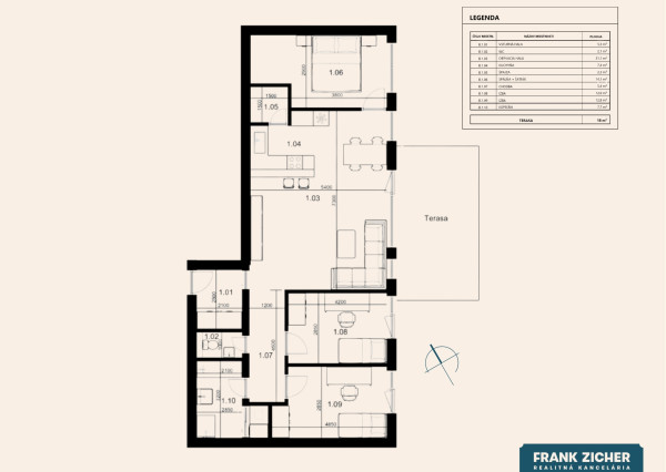 Predávame 4-izbový byt so záhradou 302 m² a dostatkom súkromia v Bernolákove