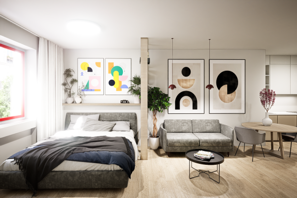 Predávame garsónku na 6. poschodí v projekte Grösslingová 62